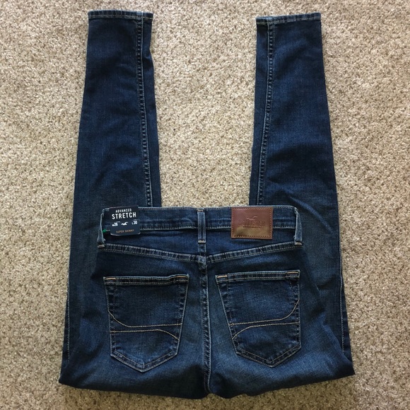hollister advanced stretch super skinny jeans
